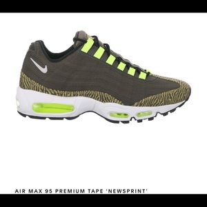 Nike Air Max 95 Men 10.5 “Newsprint”